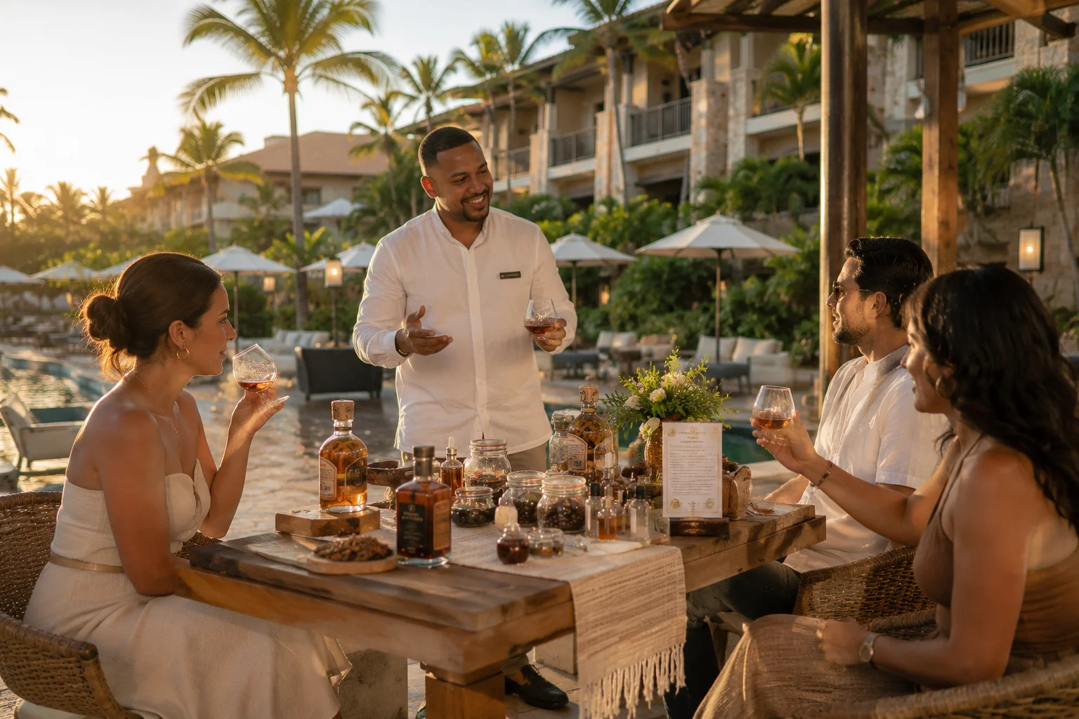 Experiencia Rumkata en hoteles y resorts